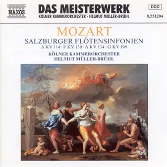 Mozart: Salzburg Flute Symphonies (Symphonies Nos. 14, 18, 21, and 27) by Helmut Müller-Brühl & Cologne Chamber Orchestra album reviews, ratings, credits