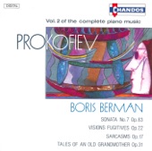 Complete Piano Music, Vol. 2 - Prokofiev: Visions Fugitives, Sarcasms, Tales of an Old Grandmother & Sonata No. 7 artwork