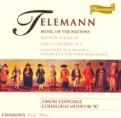 Telemann: Suite In G Major, "Les Nations Anciennes Et Modernes" artwork