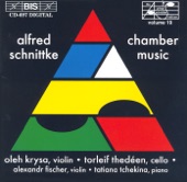 Schnittke: Piano Trio - Madrigals - a Paganini - Stille Musik artwork