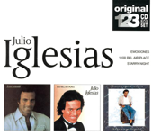 3 CD Slipcase: Emociones - 1100 Bel Air Place - Starry Night - Julio Iglesias