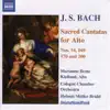 Bach: Sacred Cantatas for Alto Nos. 54, 169, 170 and 200 album lyrics, reviews, download