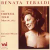 Renata Tebaldi: The Farewell Tour, Moscow, 1975 album lyrics, reviews, download