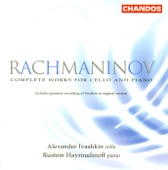Rachmaninov: Complete Works for Cello and Piano artwork