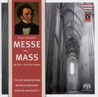 Mass No. 5 in A-Flat Major, D. 678: Kyrie by Bernhard Berchtold, Tölz Boys' Choir, Martin Haselbock, Vienna Academy, Sandra Trattnigg, Christian Hilz & Lucia Schwartz song reviws