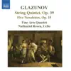 Glazunov: 5 Novelettes, String Quintet, Op. 39 album lyrics, reviews, download