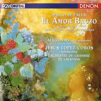 El Amor Brujo: Jota by Alicia Nafé, Jesus Lopez-Cobos & Orchestre de Chambre de Lausanne song reviws