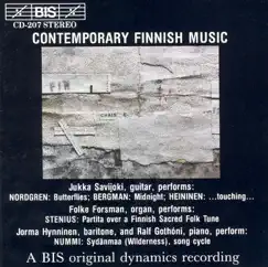 Contemporary Finnish Music by Jukka Savijoki, Folke Forsman, Jorma Hynninen & Ralf Gothoni album reviews, ratings, credits