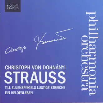 Strauss Till Eulenspiegel and Ein Heldenleben by Philharmonia Orchestra & Christoph von Dohnányi album reviews, ratings, credits