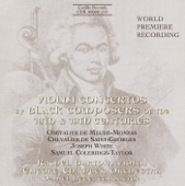 Meude-Monpas - Saint-Georges - White - Coleridge-Taylor: Violin Concertos By Black Composers