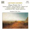 Mendelssohn: Sonata in B Flat Major - Fantasies, Op. 16 album lyrics, reviews, download