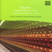 Paganini: Violin Concertos Nos. 1 and 4 artwork