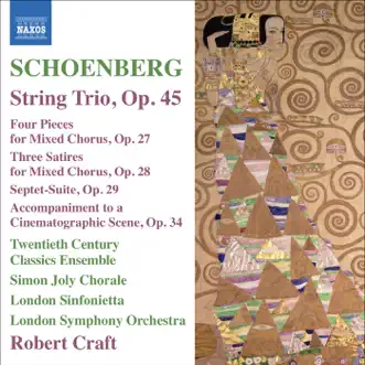 Schoenberg, A.: String Trio - 4 Pieces for Mixed Chorus - 3 Satires - Suite by Various Artists album reviews, ratings, credits