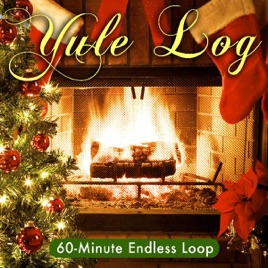 60 Minute Endless Loop Of Festive Holiday Fireplace Single By