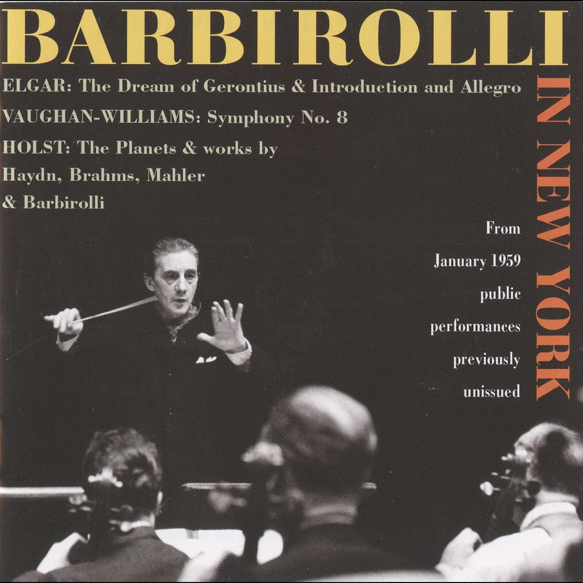 ‎Barbirolli in New York (1959) by Berl Senofsky, Sir John Barbirolli ...