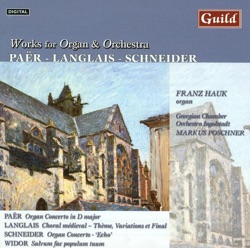 The Georgian Chamber Orchestera, Markus Poschner & Franz Hauk - Concerto In D Major for Organ and Orchestra: Rondo. Allegretto