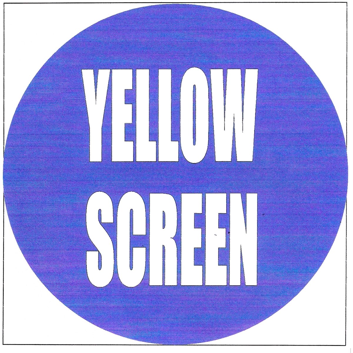 Yellow screen. Yellow слушать онлайн.