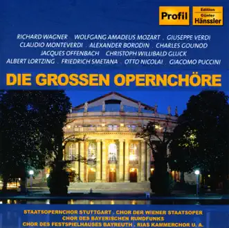 Die Grossen Opernchore by Stuttgart State Opera Chorus, Stuttgart State Orchestra, Peter Schrottner, Ferdinand Leitner, Wurttemberg State Theatre Chorus Stuttgart, Wurttemberg State Theatre Orchestra Stuttgart, Robert Shaw Chorale, Renato Cellini, The RCA Victor Orchestra, Bayreuth Festival Chorus, Joseph Keilberth, Bayreuth Festival Orchestra, Berlin Deutsche Opera Orchestra, RIAS Chamber Chorus, Richard Kraus, Chorus of the Vienna State Opera, Vienna Philharmonic, Heinrich Hollreiser, Arthur Rother, Munich Philharmonic, Bavarian Radio Chorus, Fritz Lehmann, Bavarian Radio Symphony Orchestra, Kurt Peter Eichhorn, Munich State Opera Chorus, Beniamino Gigli, Philharmonia Chorus, Stanford Robinson & Philharmonic Orchestra album reviews, ratings, credits