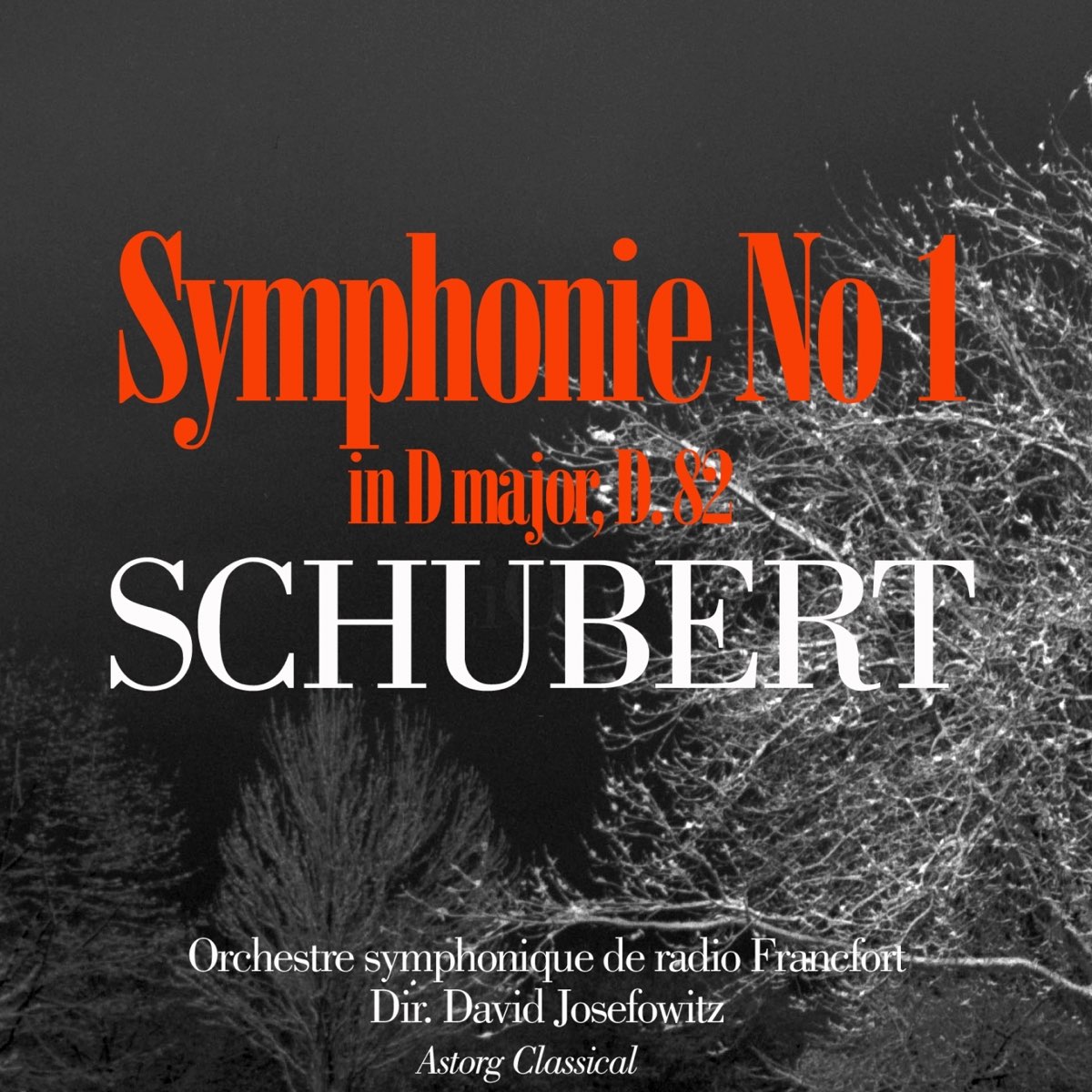 Schubert : Symphony No. 1 in D major, D. 82 - EP by Orchestre symphonique  de Radio Francfort & David Josefowitz on Apple Music