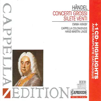 Handel: Concerti Grossi, Opp. 3 & 6 by Hans-Martin Linde, Cappella Coloniensis, Dame Emma Kirkby, Cologne Radio Chorus, Linda Nicholson, Nicholas Kraemer, Sophie Boulin, Ingrid Seifert, Maria Luisa Tanzini, Gabriele Ferro, Ferdinand Leitner, Hans Deinzer, Jann Engel, Ann Murray, Malcolm Frager, Georg Fischer & Ulf Bjorlin album reviews, ratings, credits