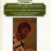 Gretchaninov: The Liturgy of St. John Chrysostom No.4 artwork