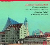 Bach: 6 Sonaten für Orgel in Bearbeitungen für 2 Klaviere zu 4 Händen artwork