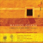 Ohana, M.: Complete Piano Music, Vol. 1 artwork