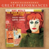 Lotte Lenya Sings Kurt Weill (The Seven Deadly Sins; Happy End) [Great Performances] artwork
