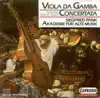 Telemann, G.P.: Overture (Suite) in D Major - Pfeiffer, J.: Viola Da Gamba Concerto - Graun, J.G.: Viola Da Gamba Concerto in D Major album lyrics, reviews, download