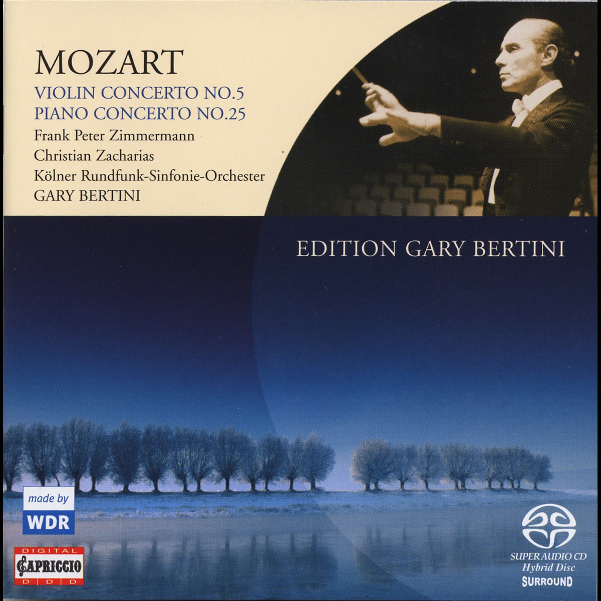 ‎Mozart: Violin Concerto No. 5 & Piano Concerto No. 25 By Christian ...