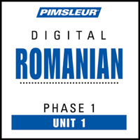 Pimsleur - Romanian Phase 1, Unit 01: Learn to Speak and Understand Romanian with Pimsleur Language Programs artwork