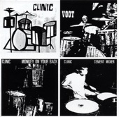 Clinic: 3EPs - Monkey On Your Back / Cement Mixer / Voot artwork