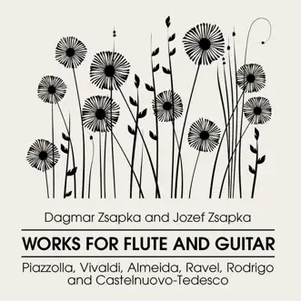 Works for Flute and Guitar: Piazzolla, Vivaldi, Almeida, Ravel, Rodrigo and Castelnuovo-Tedesco by Slovak Chamber Orchestra, Jozef Zsapka, Bohdan Warchal & Dagmar Zsapka album reviews, ratings, credits