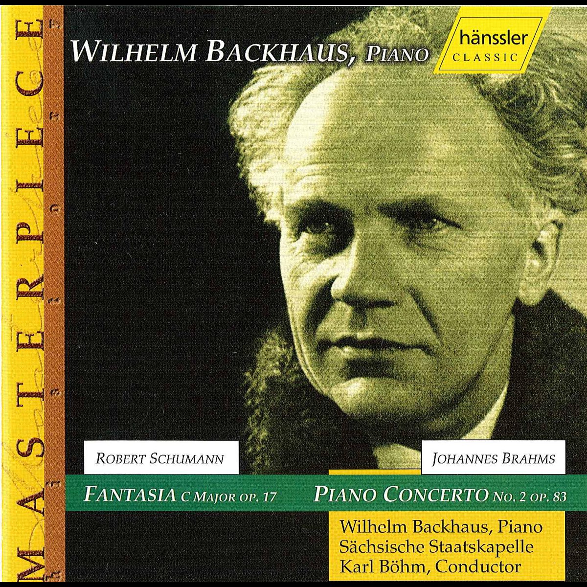 ヴィルヘルム バックハウス カール ベーム ドレスデン国立歌劇場管弦楽団の Brahms Piano Concerto No 2 Schumann Fantasia In C Major 1939 1937 をapple Musicで