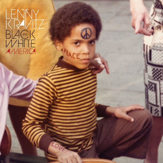 Lenny Kravitz Black and White America Album Cover