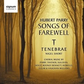 Hubert Parry: Songs of Farewell artwork