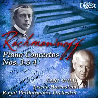 Rachmaninoff: Piano Concertos Nos. 3 and 4 by Earl Wild, Jascha Horenstein & Royal Philharmonic Orchestra album reviews, ratings, credits