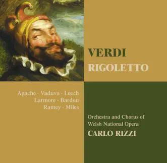 Verdi: Rigoletto by Alastair Miles, Alexandru Agache, Barry Banks, Carlo Rizzi, Chorus of Welsh National Opera, Fabrizio Visentin, Geoffrey Moses, Jennifer Larmore, Leontina Vaduva, Welsh National Opera Orchestra, Patricia Bardon, Paula Bradbury, Peter Sidhom, Rebecca Evans, Richard Leech & Samuel Ramey album reviews, ratings, credits