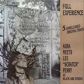 Aura meets Lee "Sratch" Perry at Black Ark Studio - EP artwork