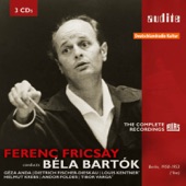 Ferenc Fricsay Conducts Béla Bartok - The Early RIAS Recordings (Live and Studio Recordings from Berlin, 1950-1953) [Ferenc Fricsay & RIAS-Symphonie-Orchester] artwork
