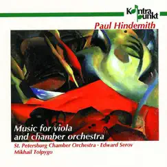 Hindemith, Webern: Music for Viola by St Petersburg Chamber Orchestra, Edward Serov & Mikhail Tolpygo album reviews, ratings, credits