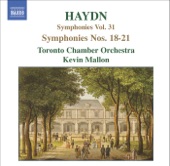 Haydn: Symphonies Nos. 18-21 artwork