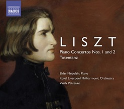 LISZT/PIANO CONCERTOS NOS 1 & 2 cover art