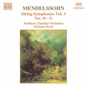 Mendelssohn: String Symphonies, Vol. 3 artwork