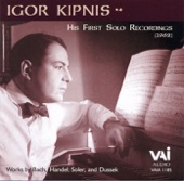 Igor Kipnis - Prelude, Fugue and Allegro, for Lute in E Flat Major, BWV 998: Fugue