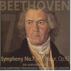 Beethoven: Symphony No. 7 in A Major by Philharmonic Promenade Orchestra Of London & Sir Adrian Boult album reviews, ratings, credits