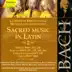 Bach, J.S.: Sacred Music In Latin 2 album cover