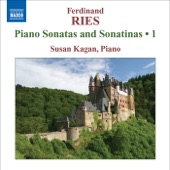 Ries: Complete Piano Sonatas and Sonatinas, Vol. 1 artwork