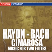 Haydn - Bach - Cimarosa - Music For Two Flutes artwork