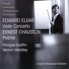 Elgar: Violin Concerto, Chausson: Poème by Philippe Graffin & Vernon Handley album reviews, ratings, credits